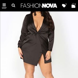 PLUS SIZE Fashion Nova Sugar Free Dress